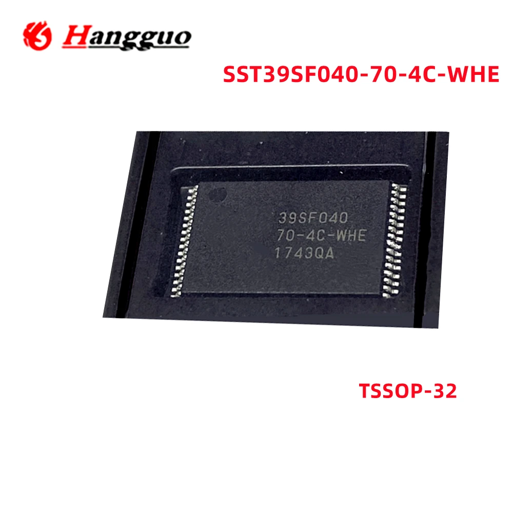 

5Pcs/Lot Original SST39SF040-70-4C-WHE SST39SF040-70-4C-WH SST39SF040 39SF040 TSOP32 IC Memory chips