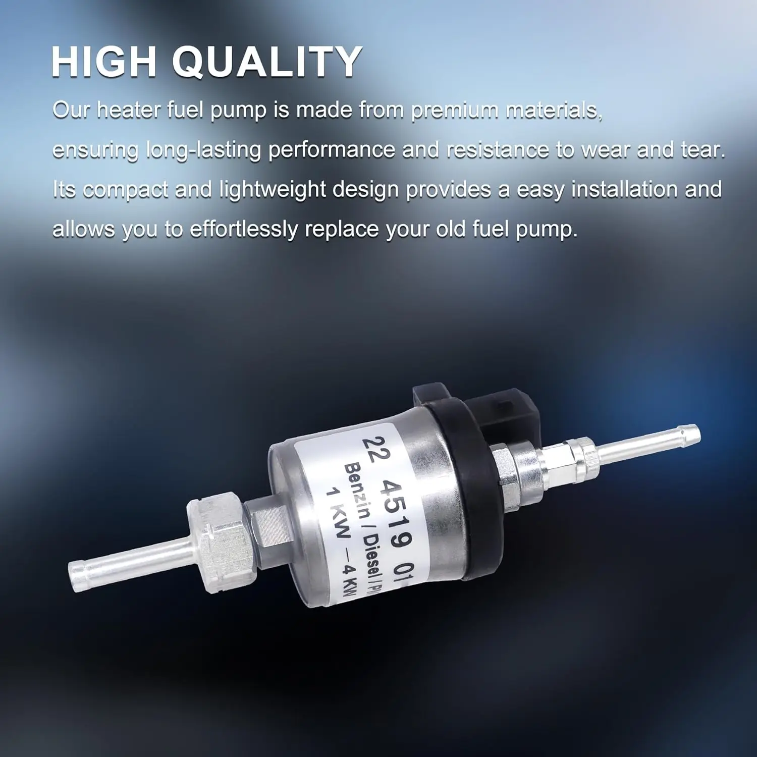 Топливный насос нагревателя 12 В, тихометр замены для Eberspacher Airtronic D2 D4 1KW-4KW