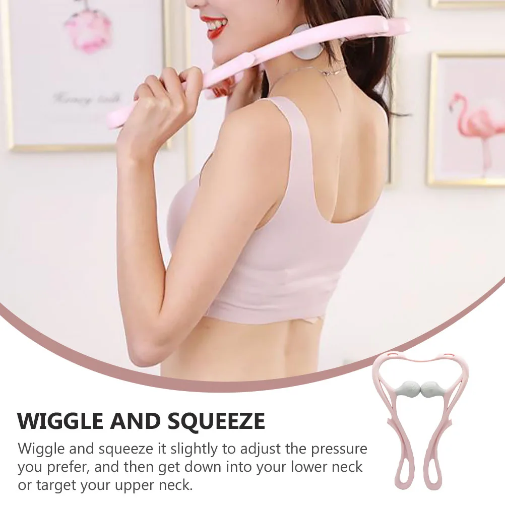

Pvc U-Shaped Manual Neck Cervical Vertebra Massage Tool With Flexible Handles For Deep Tissue Neck Pain Relief