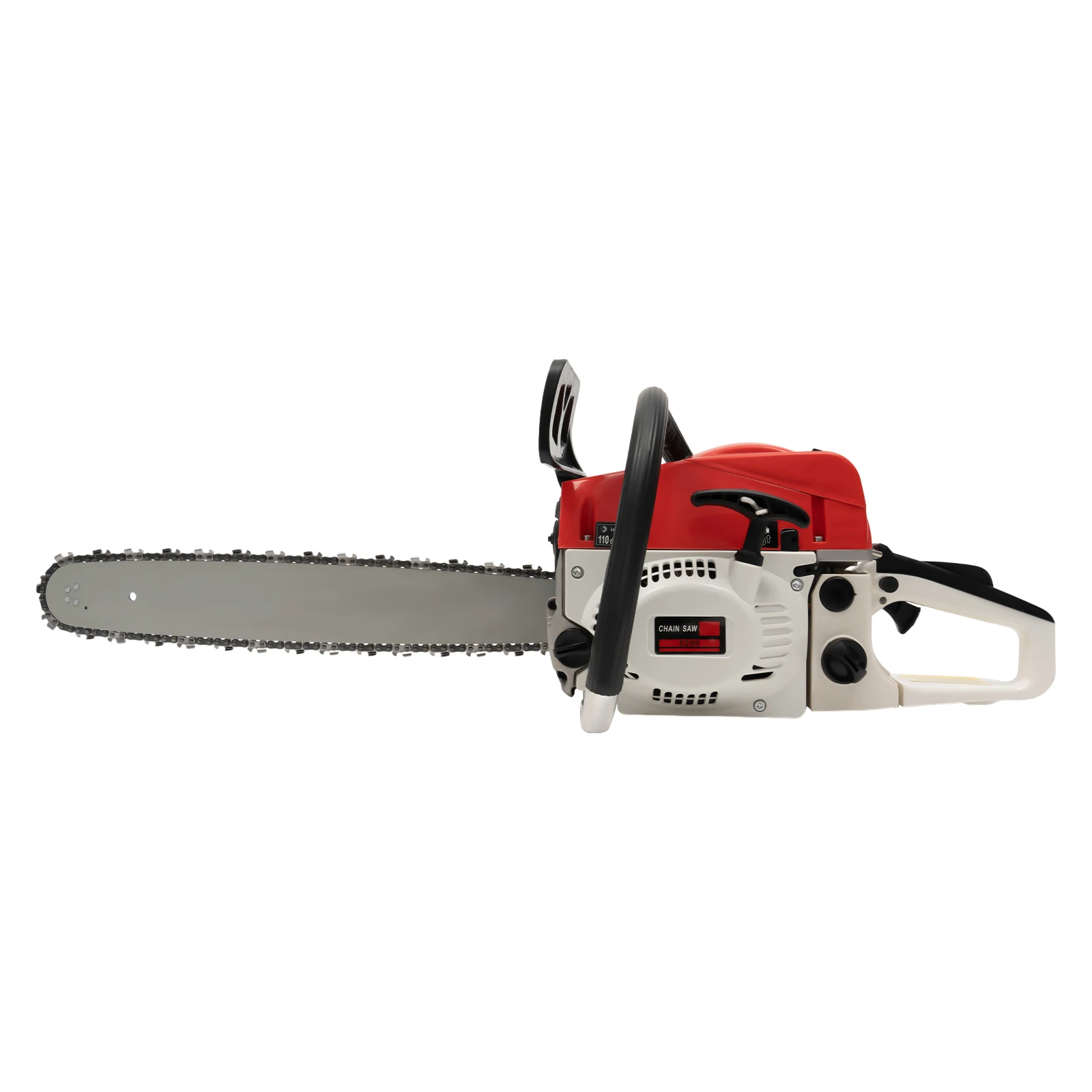 52CC Kettensäge, 2kW Kettensäge zum Holzschneiden, 2-Takt-Kettensägen-Set für Forstarbeiten, Holzschneiden – Detail 5