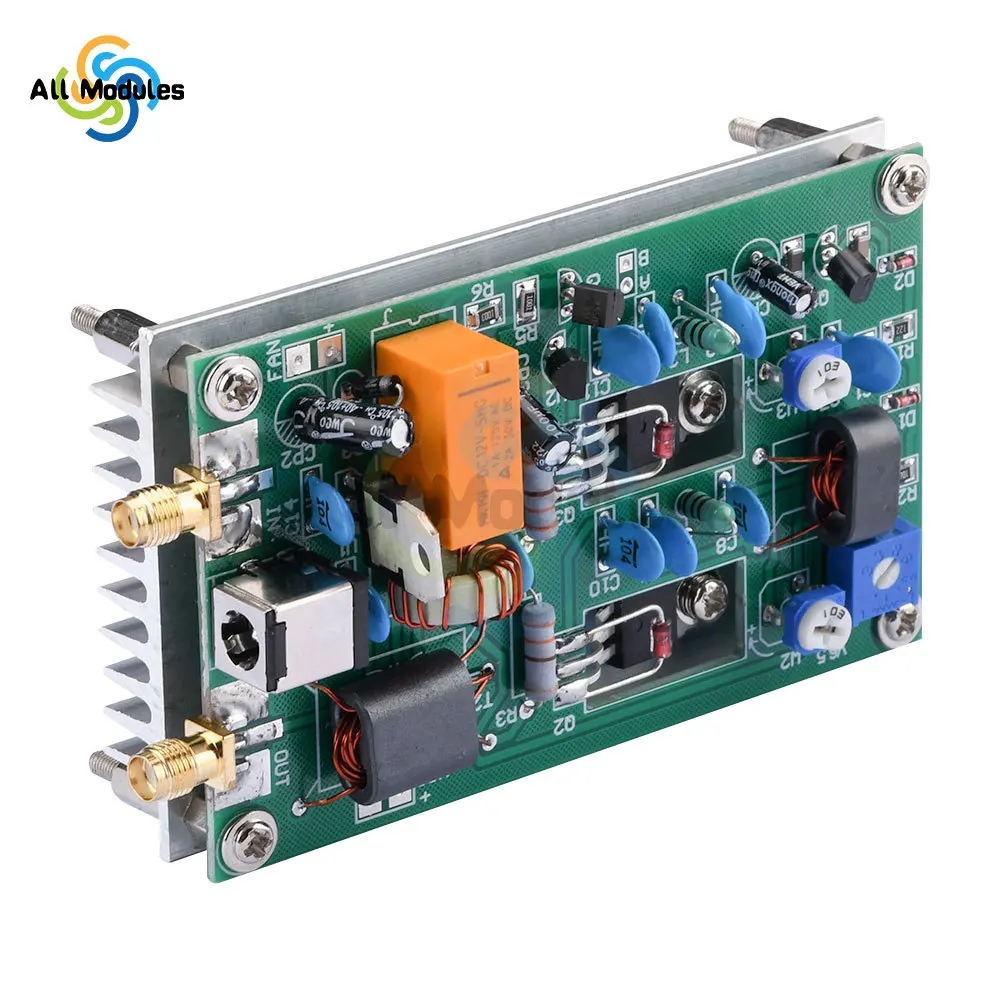 DC12-13.8V 30W Kortegolf Eindversterkerbord Cw Ssb Lineaire Hoogfrequente Eindversterker Dc 5,5X2.1