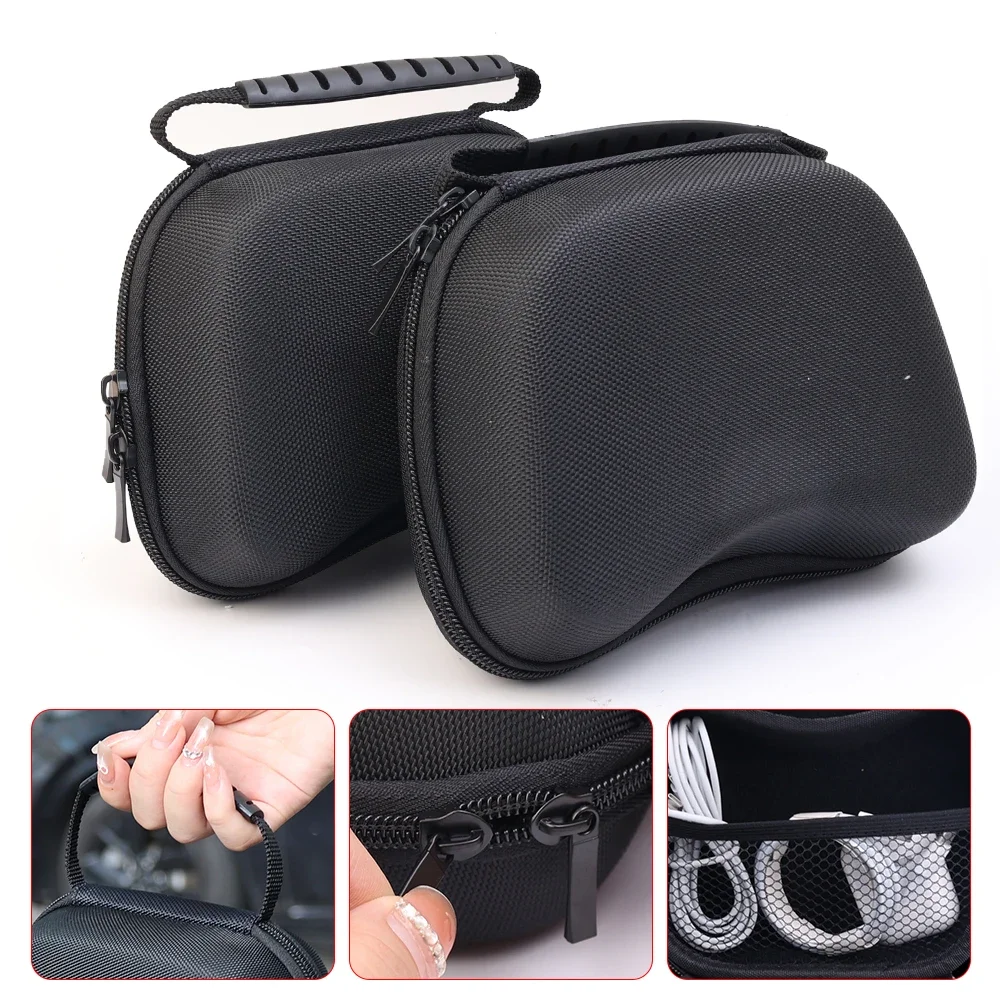 Portable EVA Storage Case for PS5 PS4 PS3 Gamepad Travel Carry Bag for Xbox One Controller Pouch For NS Switch Pro Organizer