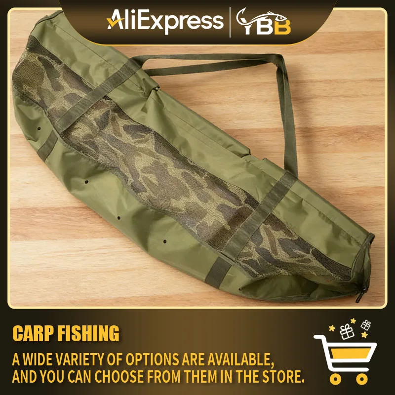 

Camouflage Carp Fishing Sling Bag | Durable Water-Resistant Backpack with Multiple Compartments & Zipper Closure, for Tackle Org