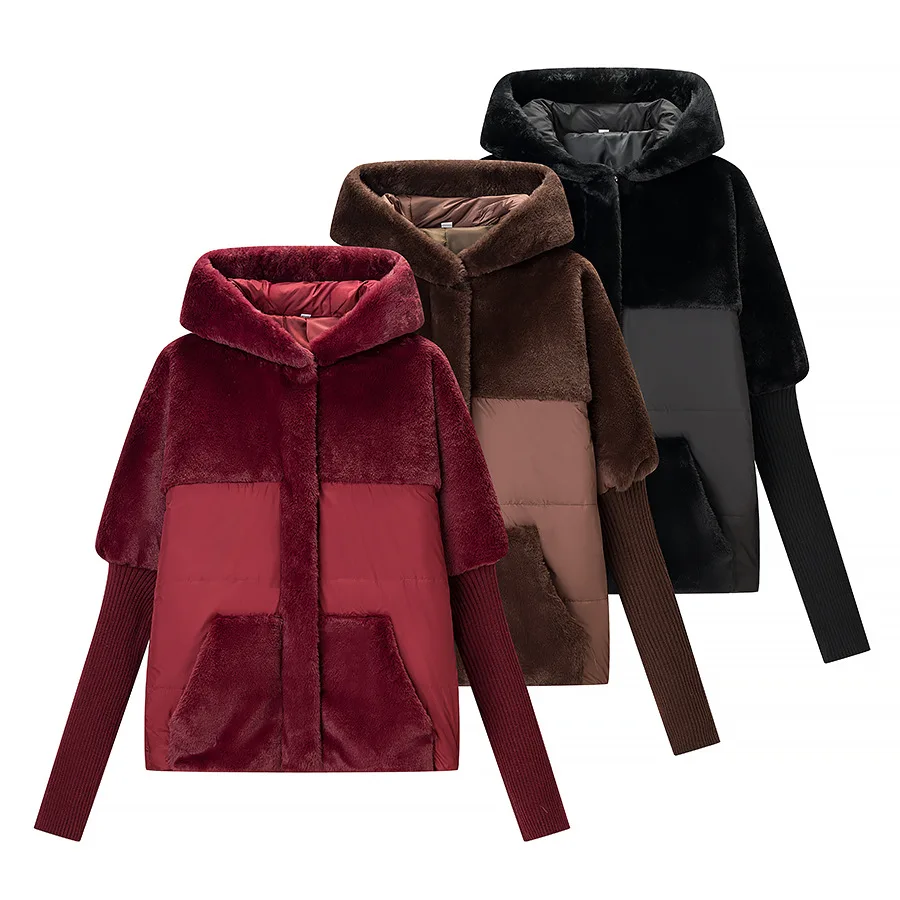 

Women's Fashionable Casual Patchwork Cotton Jacket OF7J