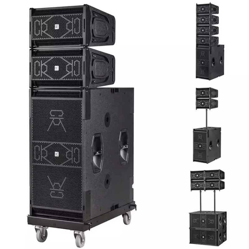 【Competitive Price】Active Professional 10 Inch Two-way Line Array Waterproof High Power Outdoor Pa Sound System