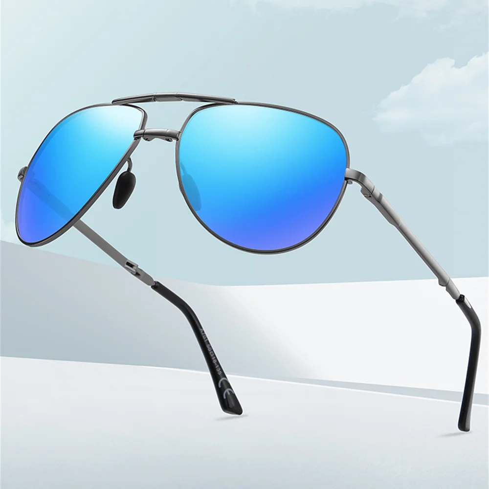 Vivibee metal piloto preto dob - Sunglasses Aviator Polarized avaliação e preço