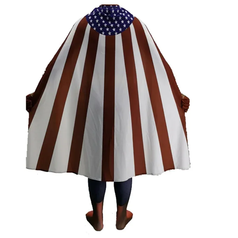 2020 Homelander The Deep Boys 코스프레 의상 할로윈 의상 Seven Homelander A-Train 슈퍼 히어로 의상 점프 슈트