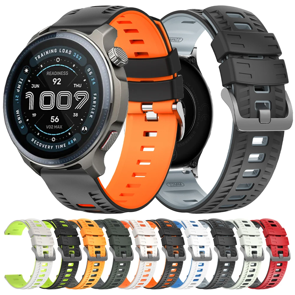 22Mm Sport Silicone…