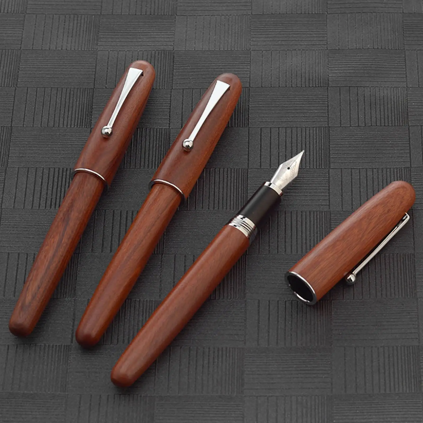 

Fountain Pen Wooden 0.7mm nibs Business Gifts Writing office school Pens Wood Pen FPA707