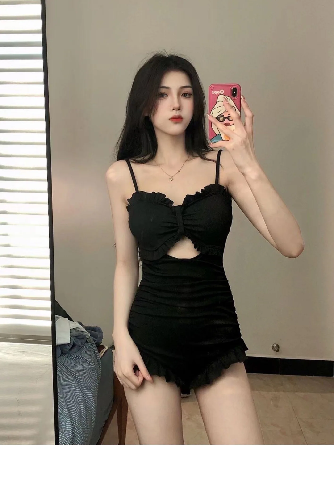 ملابس السباحة النسائية فستان صيفي ارتفاع الخصر ملابس السباحة Strappy Underwire بيكيني 3 قطع ملابس سباحة حريمي مثير امرأة صغيرة الشاطئ التستر