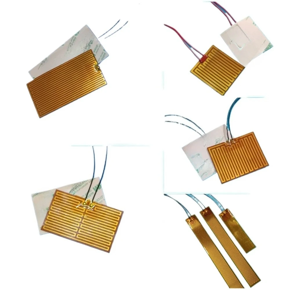 Multiple 40 50 60 80 100 120 -400 mm PI Polyimide Film Electric Heater Element Flexible Film Constant Plate HighTemperature