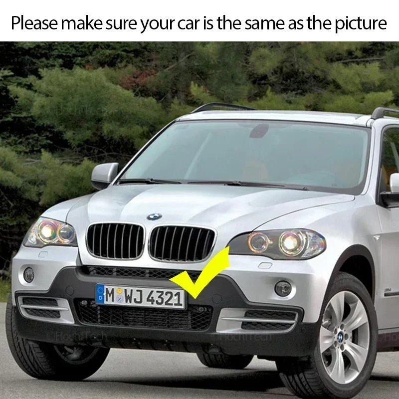 Car Front Kidney Grilles Racing grill for BMW X5 E70 2007-2013 X6 E71 E72 2008-2014 Dual line Double Slat Auto Styling