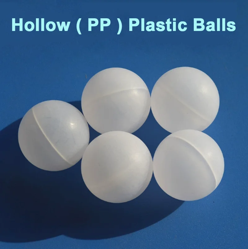 10-500Pcs 25mm 25.4mm White Polypropylene (PP) Hollow Plastic Balls Precision Sphere Floating Bearings Ball Rolling Bead