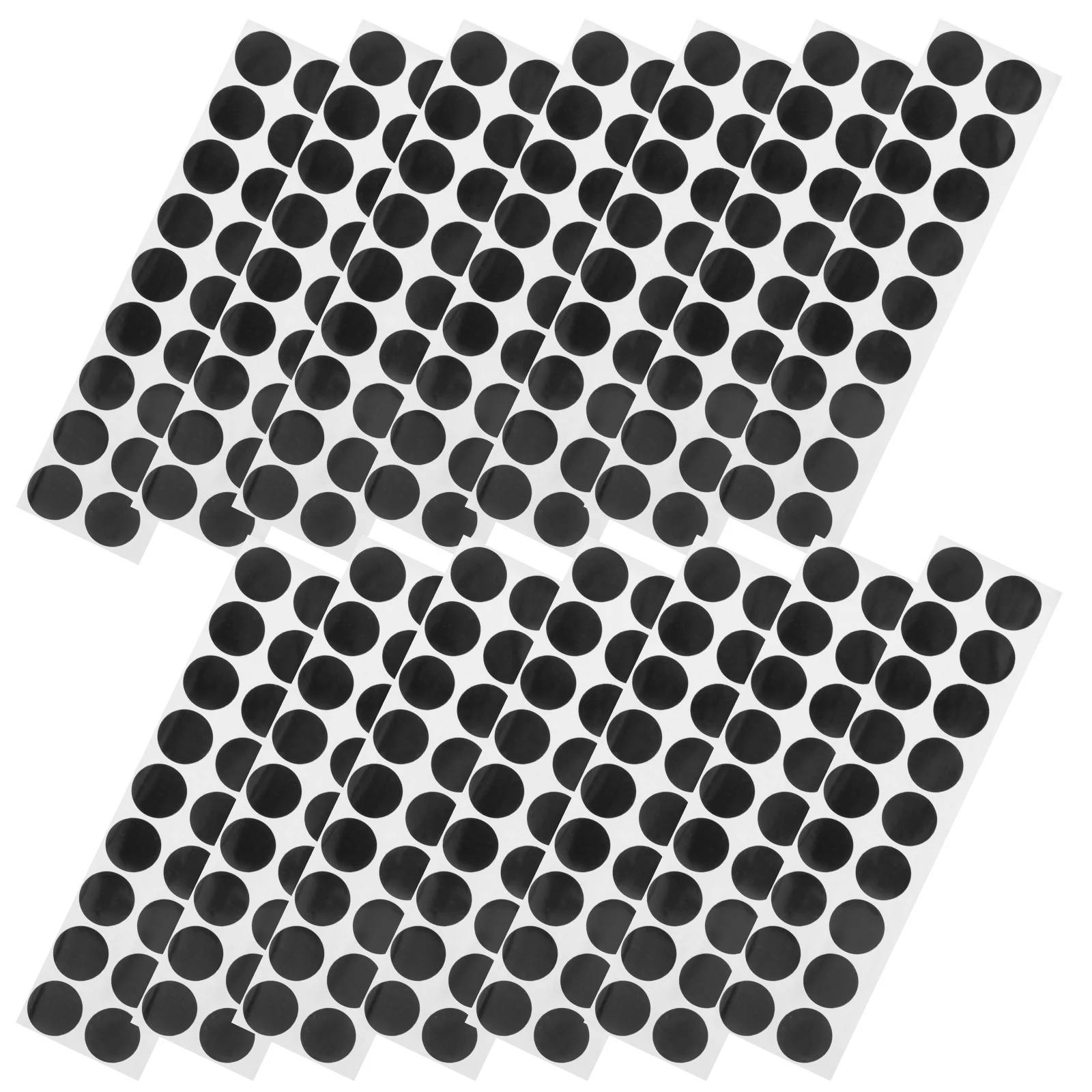 

50 Sheets Target Stickers Self-Adhesive Professional Durable Portable Clear Color Printing Practical Labels for Training Decal