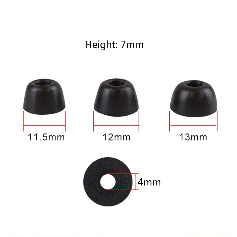 Memory Foam For Samsung Galaxy Buds2 Pro Earphone Ear Pads Case Sponge Ear cups In-Ear Earphone Earbuds Tips eartips 2pcs/pair