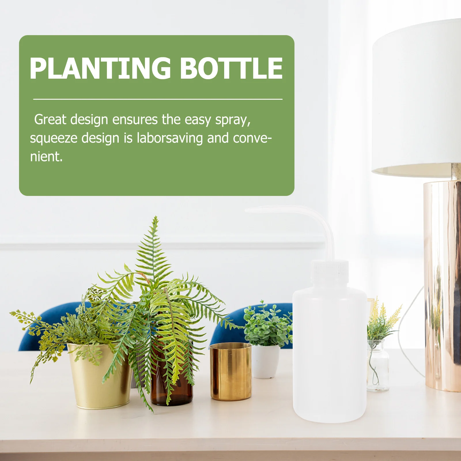 

10Pcs Squeeze Sprinkling Bottles Lightweight Transparent Measuring Plant Watering Can Easy Spray Multipurpose Gardening Cleaning