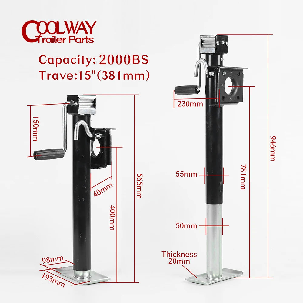 2000 Font 15 hüvelykes Pöffeszkedés Szél Karéj Hág Iránytartó Filmelőzetes jacket stands Alatámaszt legs Utcasarok Egyöntetű Lakóautó alkatrészek Cirkuszkocsi kiegészítők