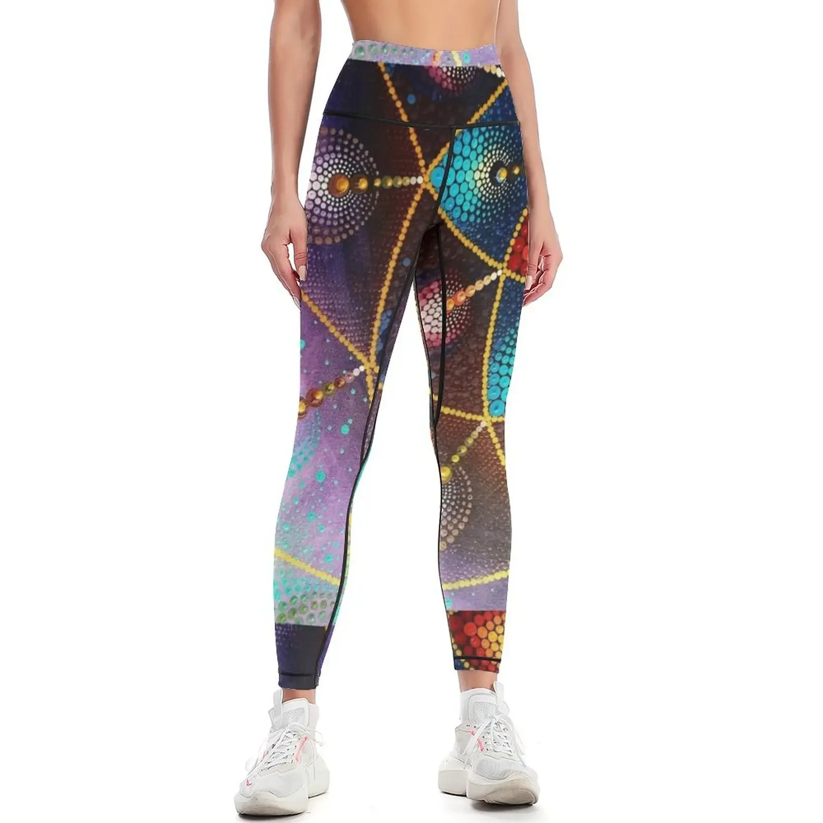 

Sanatana mandala Leggings sportswear gym active wear Women sports leggins push up woman Womens Leggings
