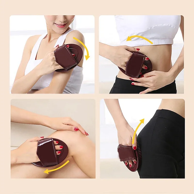 Escova meridiana tpu para massagem de veias, tubo de fogão, emagrecimento, aumenta a imunidade, escova de rebite, massageador corporal, ferramenta guasha, presente de saúde corporal