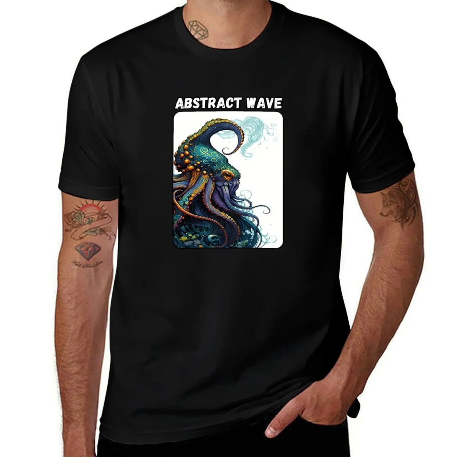 

Abstract Wave #151 - great fantasy wave T-Shirt cotton t shirt man t shirt man designer t shirt man luxury T-Shirt
