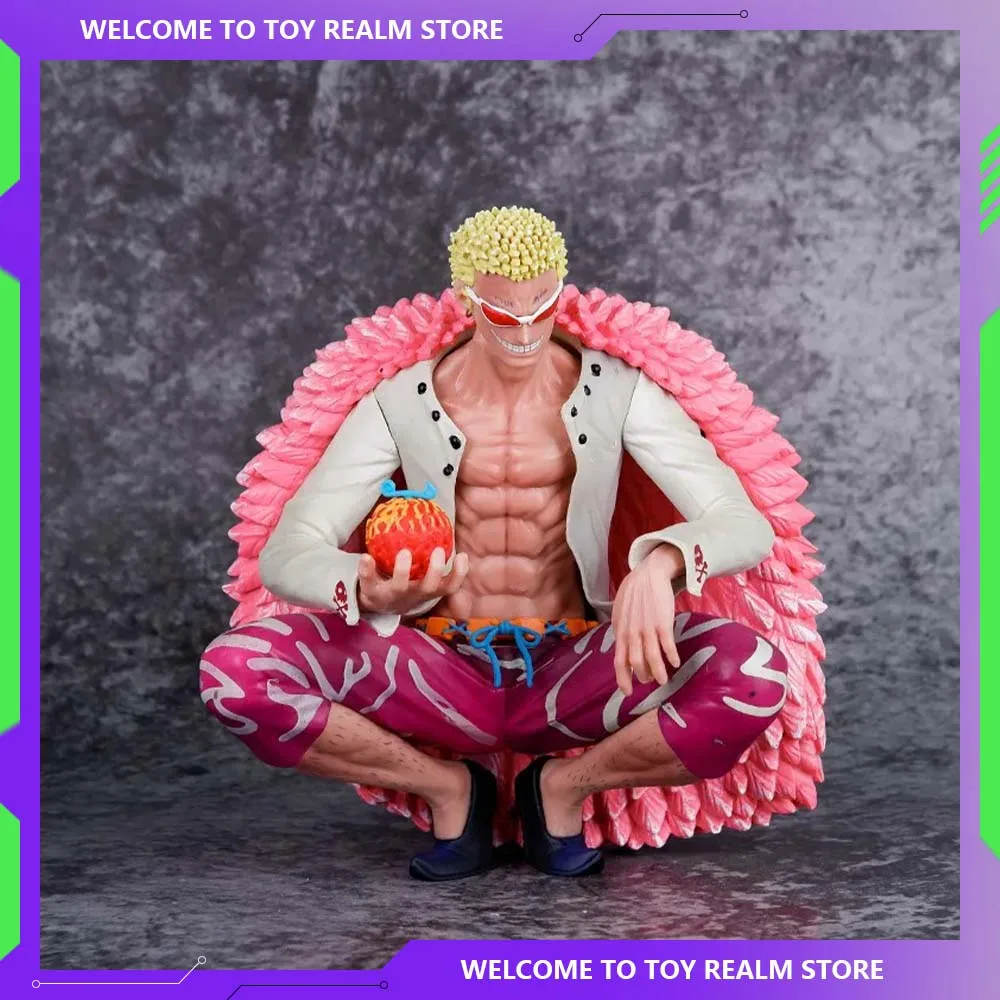 16cm Anime One Piece Figure Donquixote Doflamingo Action Figure One Piece Shichibukai Hen Collection Model Doll Gift Toy for kid