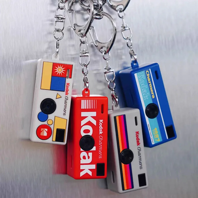 

Брелок Kodak Charmera 1987, мини-цифровая камера, 35 мм/F2.4, камера, 1 шт., 5 цветов, случайная доставка, цветная камера, подарки на день рождения