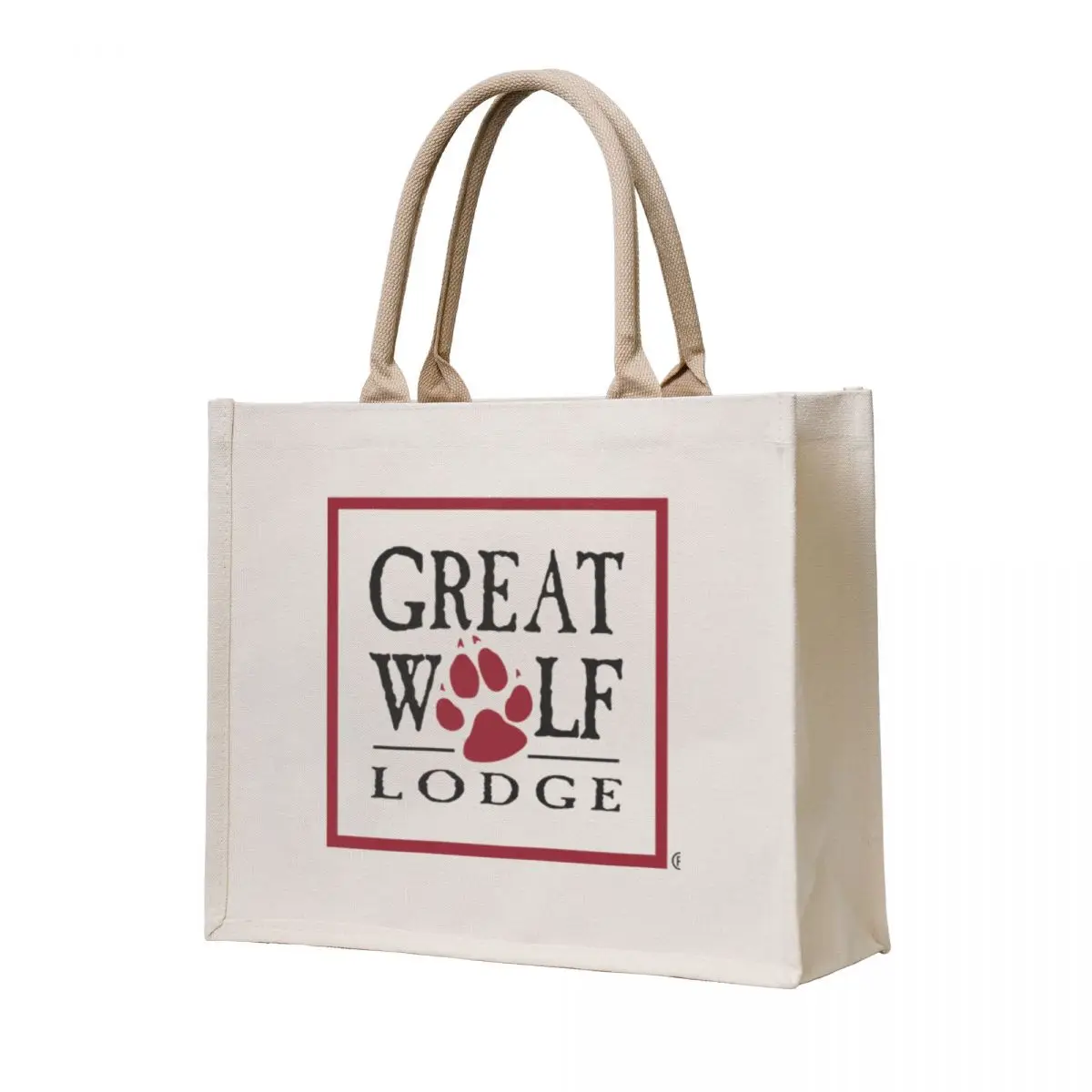

Great Wolf Lodge Logo Tote Bag Women's shopper bag Gift bag Big women