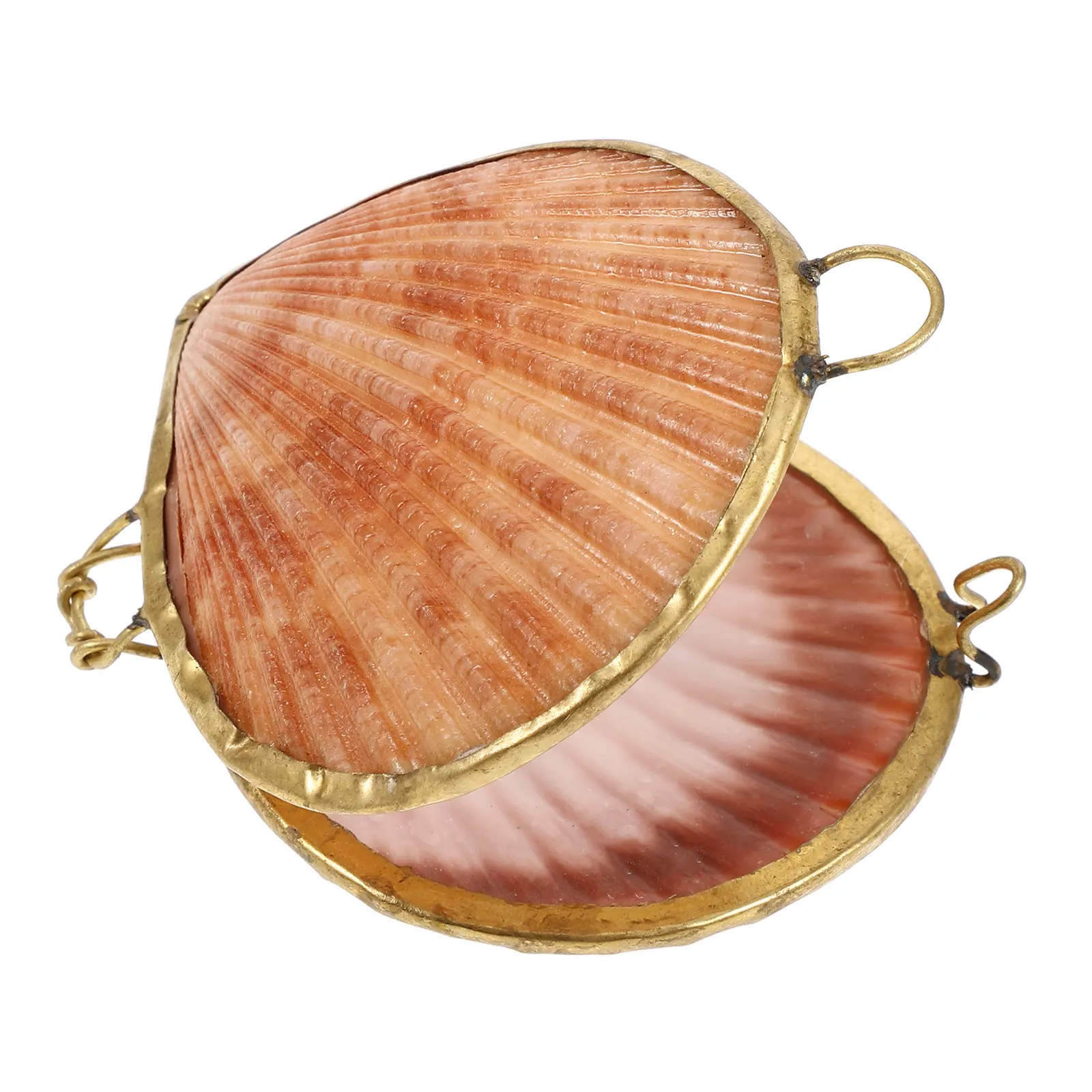 Shell Shaped Jewelry Box Small Ring Earring Necklace Storage Holder Gift For Women Valentine Birthday Wedding Christmas
