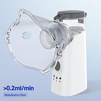 Portable Inhaler Nebulizer for Adults and Children, USB-C Rechargeable Inhaler with Masks and Mouthpiece for Home and Travel Use