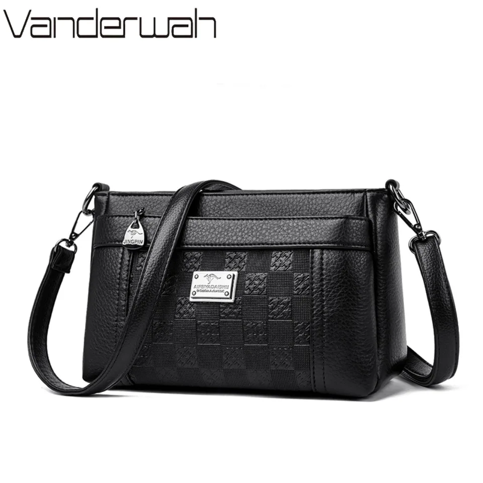 

Genuine Brand Top Quality Pu Leather Shoulder Crossbody Bag Luxury Women Bags Handbags Designer Female Messenger Hand Bag 2026