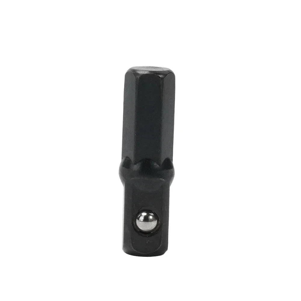 1 4pcs Socket Adapter Conversion Accessory Electric Drill Pistol Drill For Electric Screwdriver Chrome Vanadium Steel