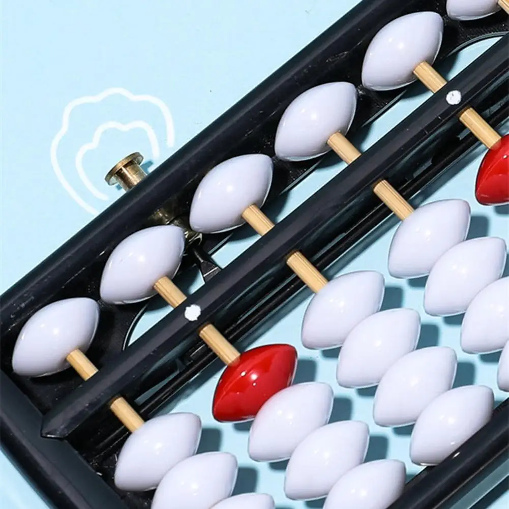 Math Teaching Student Abacus 13-Row 5 Beads Abacus Beadwork Kindergarten Calculator Abacus Mathematic