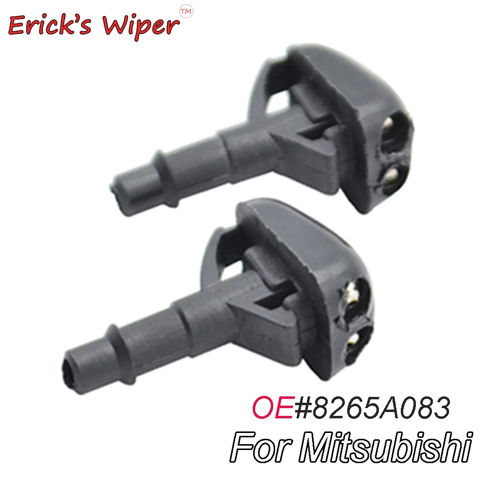 2Pcs Front Windshield Wiper Washer Jet Nozzle For Mitsubishi Pajero V31 V33 V73 Colt L200 Lancer Strada Eclipse 3000GT Carisma