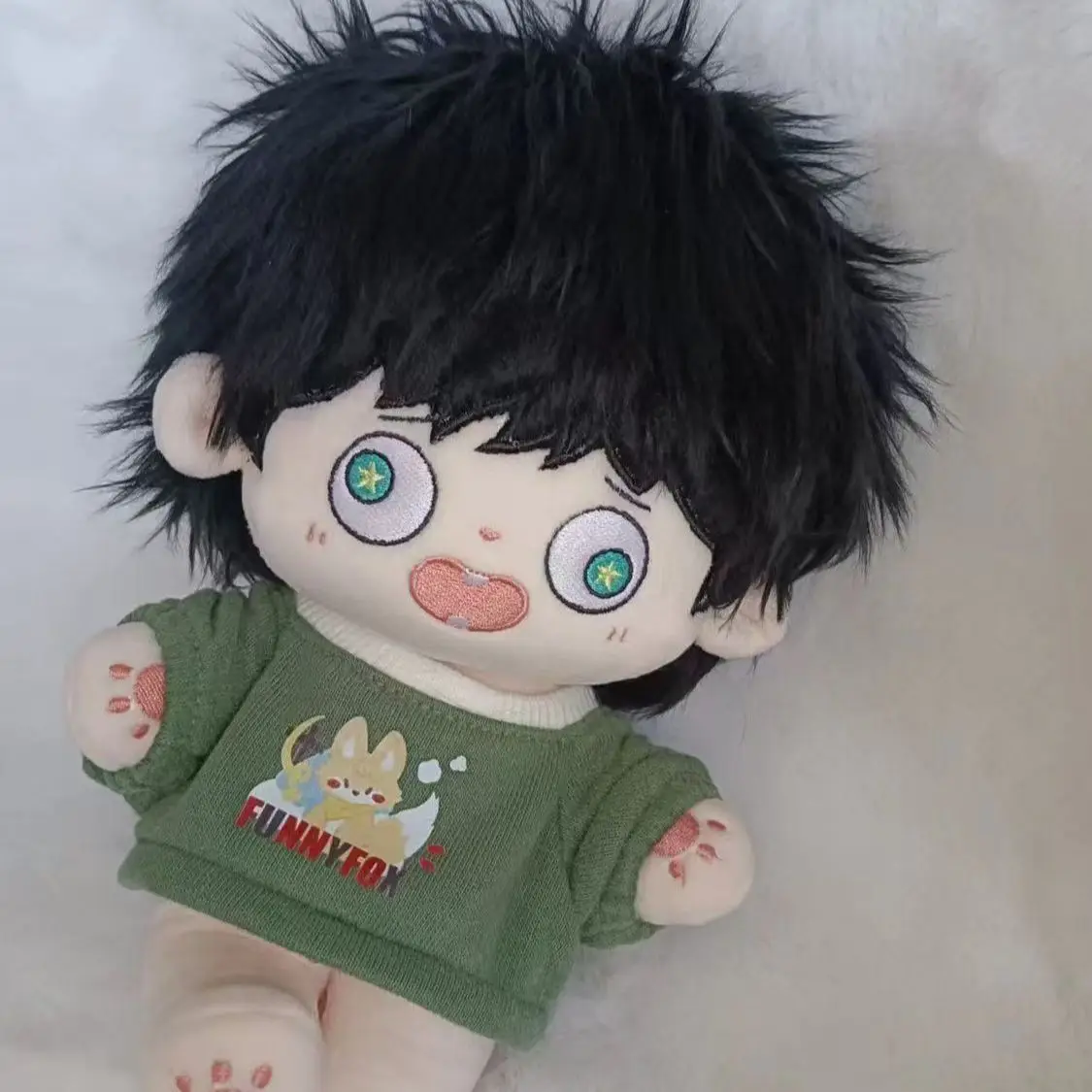 20cm 게임 Eggy 파티 피규어 소년 코스프레 부드러운 플러시 드레스 코튼 인형 인형 봉제 인형 베개 완구 선물