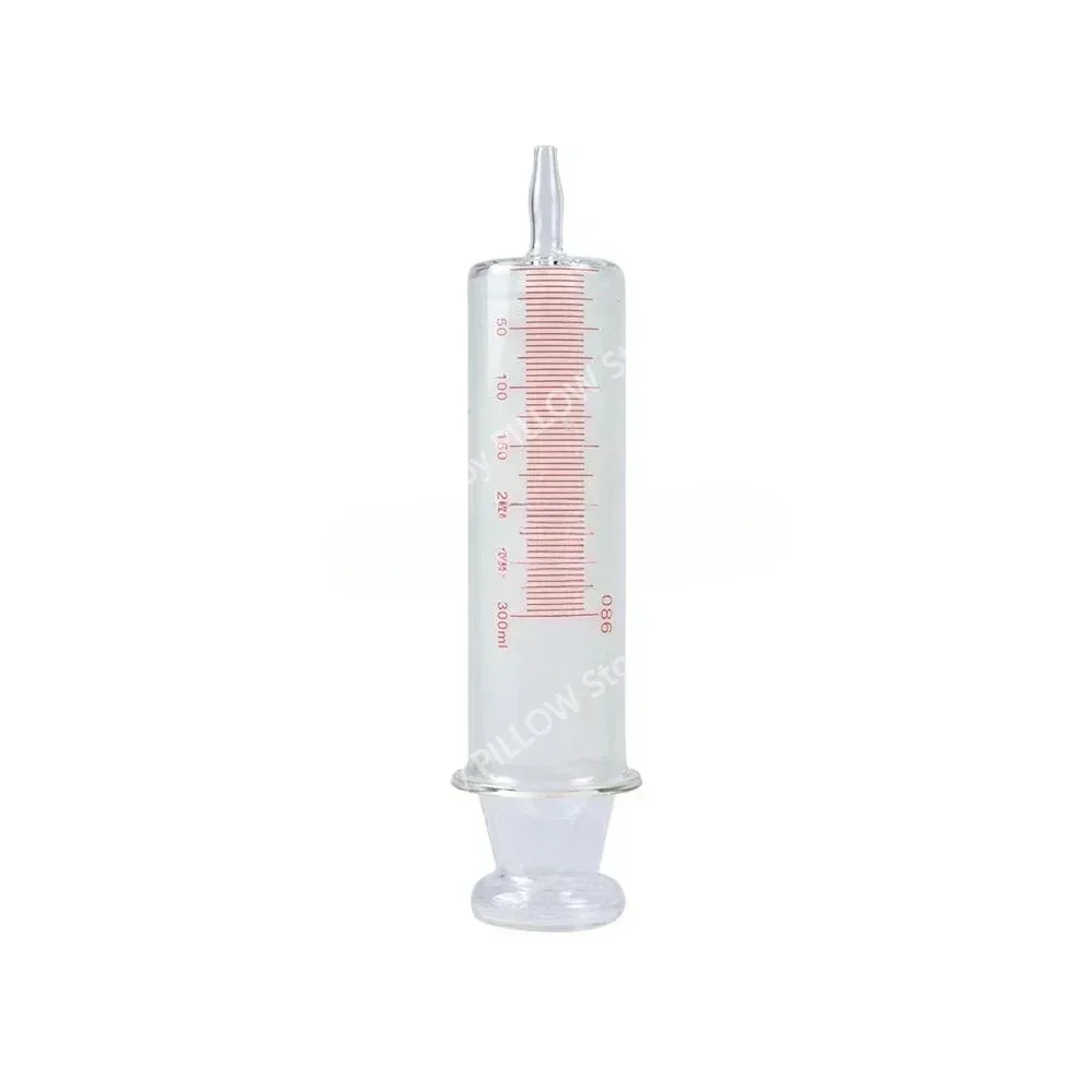 150ml/200ml/250ml/300ml/500ml/1000ml All Glass Syringes Large sausage device Glass sample extractor Glass Injector large caliber