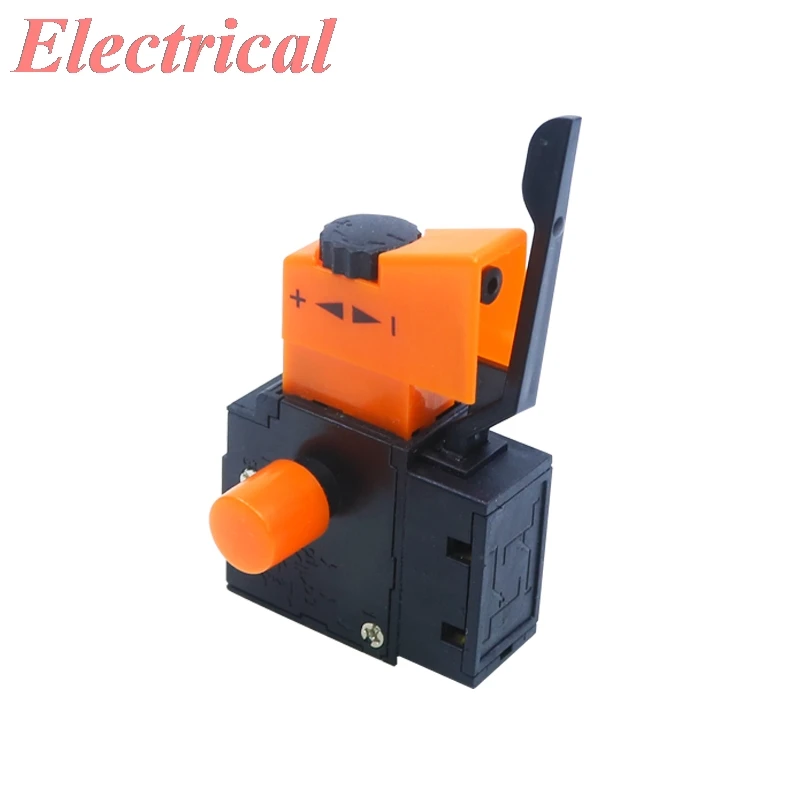 1pc Speed Control Trigger Switch 250VAC 4A for Electric Drill On-Lock Button