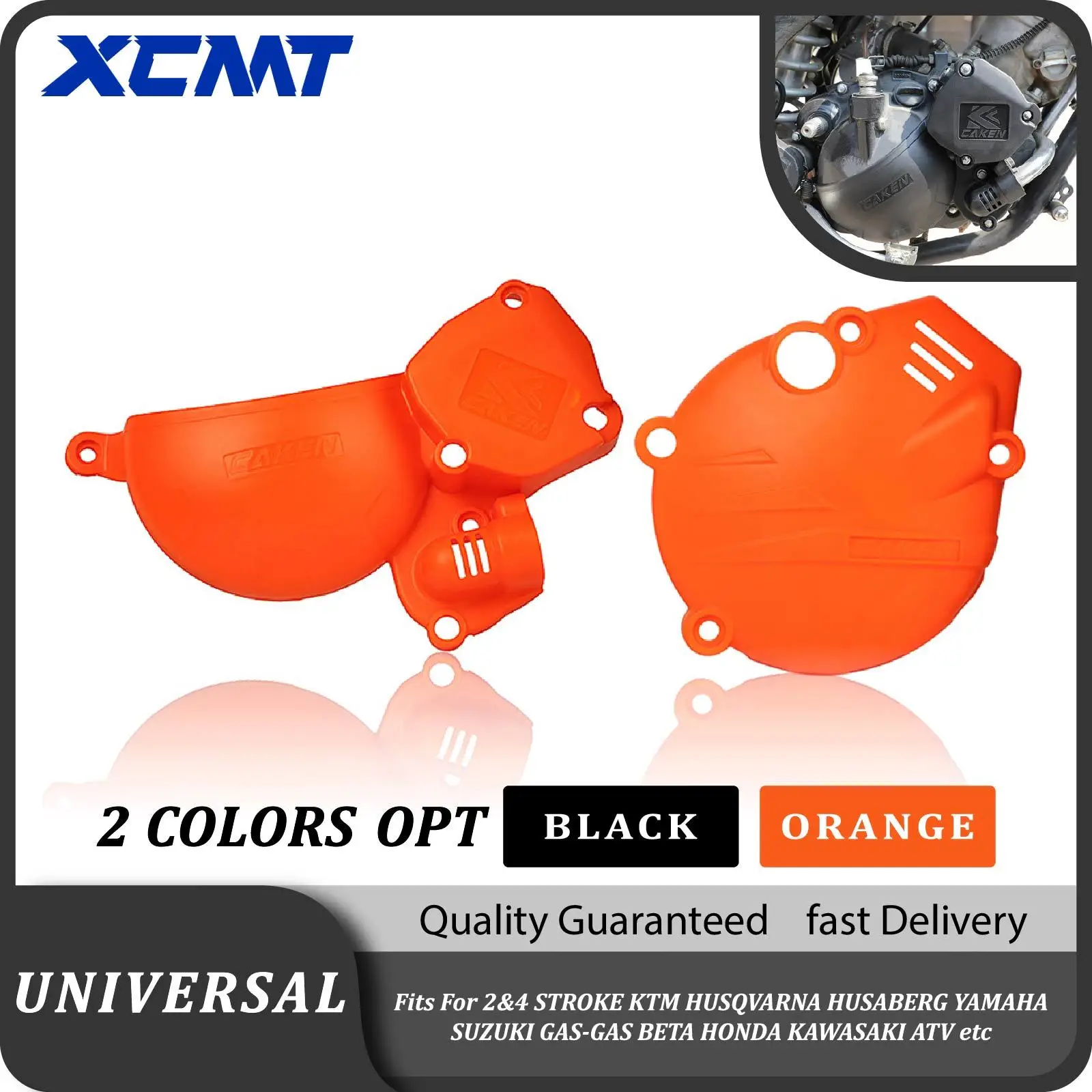 

Plastic Ignition Protector Clutch Guard Water Pump Cover For Yamaha DT230 Loncin MT250 GPX TSE250R KEWS K18 Kayo KT250 HJ250 2T