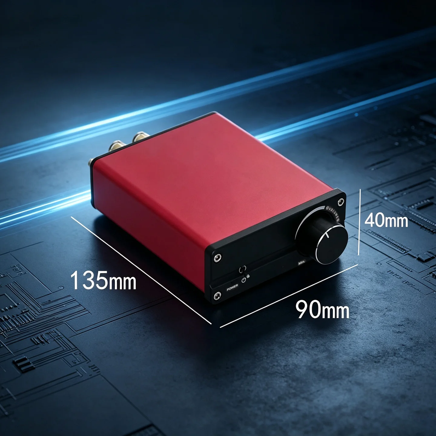 YJCO TPA3250 Leistungsverstärker 2-Kanal HiFi Klasse D Digital 2x130W Hochleistungs-Audiophiler Stereo-Audioverstärker D130C – Detail 6