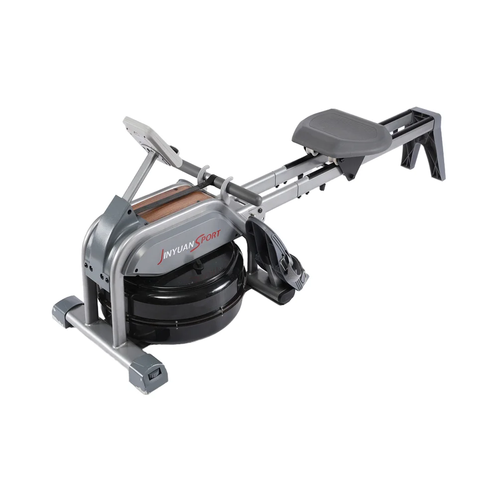 Fitness Equipment Water Rowing Machine Max Loading to 150kgs Steel Frame Indoor Rower Machine