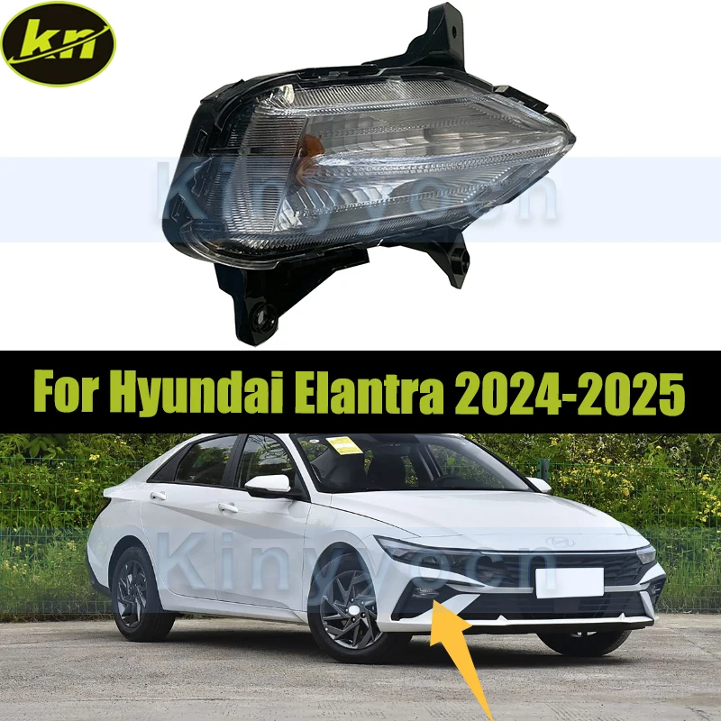 

Front Bumper Fog Lamp Light For Hyundai Elantra 2024-2025 Front Driving Lamp Fog Light