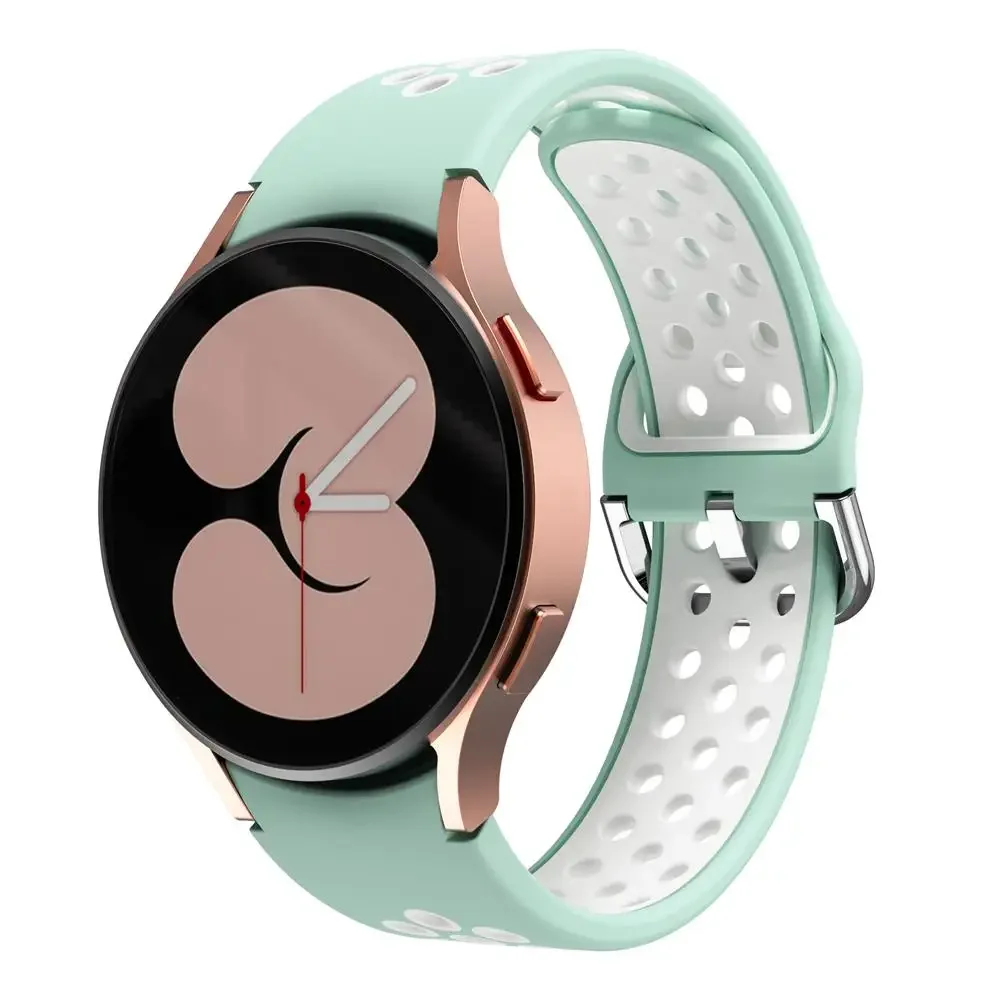 Correa para Samsung Galaxy Watch 4 44mm 40mm correa 4 pulsera clásica de silicona sin huecos bandjes Galaxy Watch 5/5 pro 45mm correa