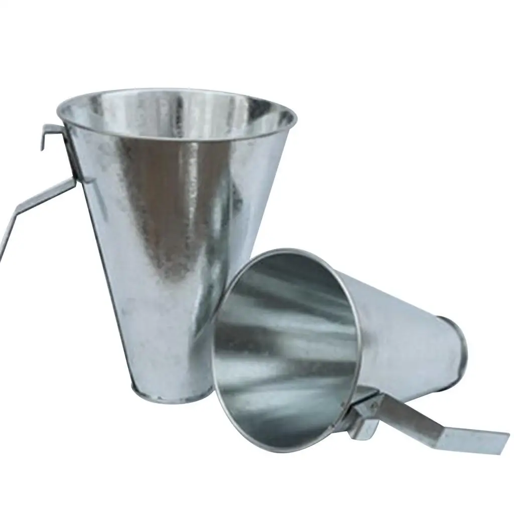 Poultry Restraining Cone Slaughter Tool Fitments Portable Iron Easy Using Funnel