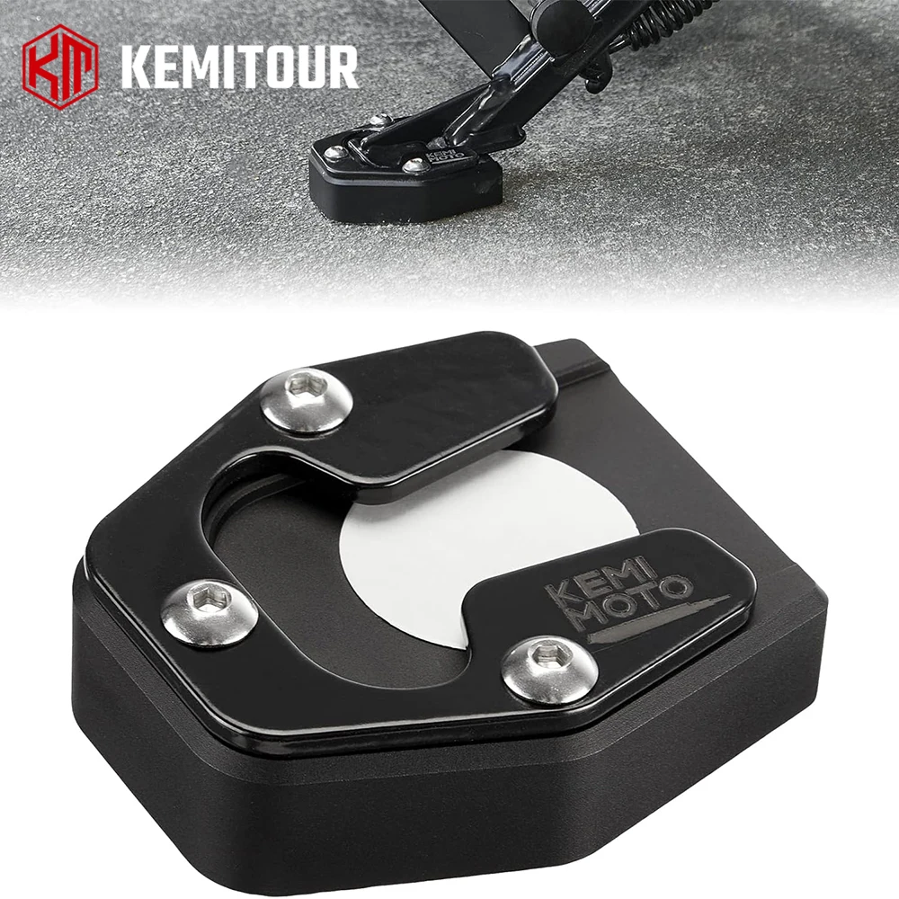 

Motorcycle Kickstand Extender Pad for Sportster S 1250 RH1250 2021-2024 Kickstand Foot Enlarger Heightened Side Stand Plate Part