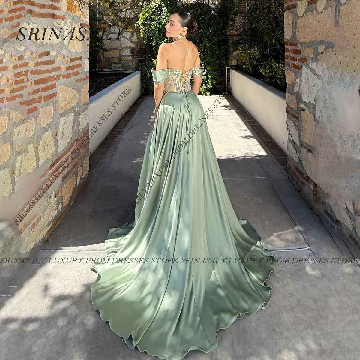 Customized Luxury Sexy Mermaid Prom Dresses Sleeveless Crystal Beading Evening Gown Robe Open Back Formal vestidos de gala