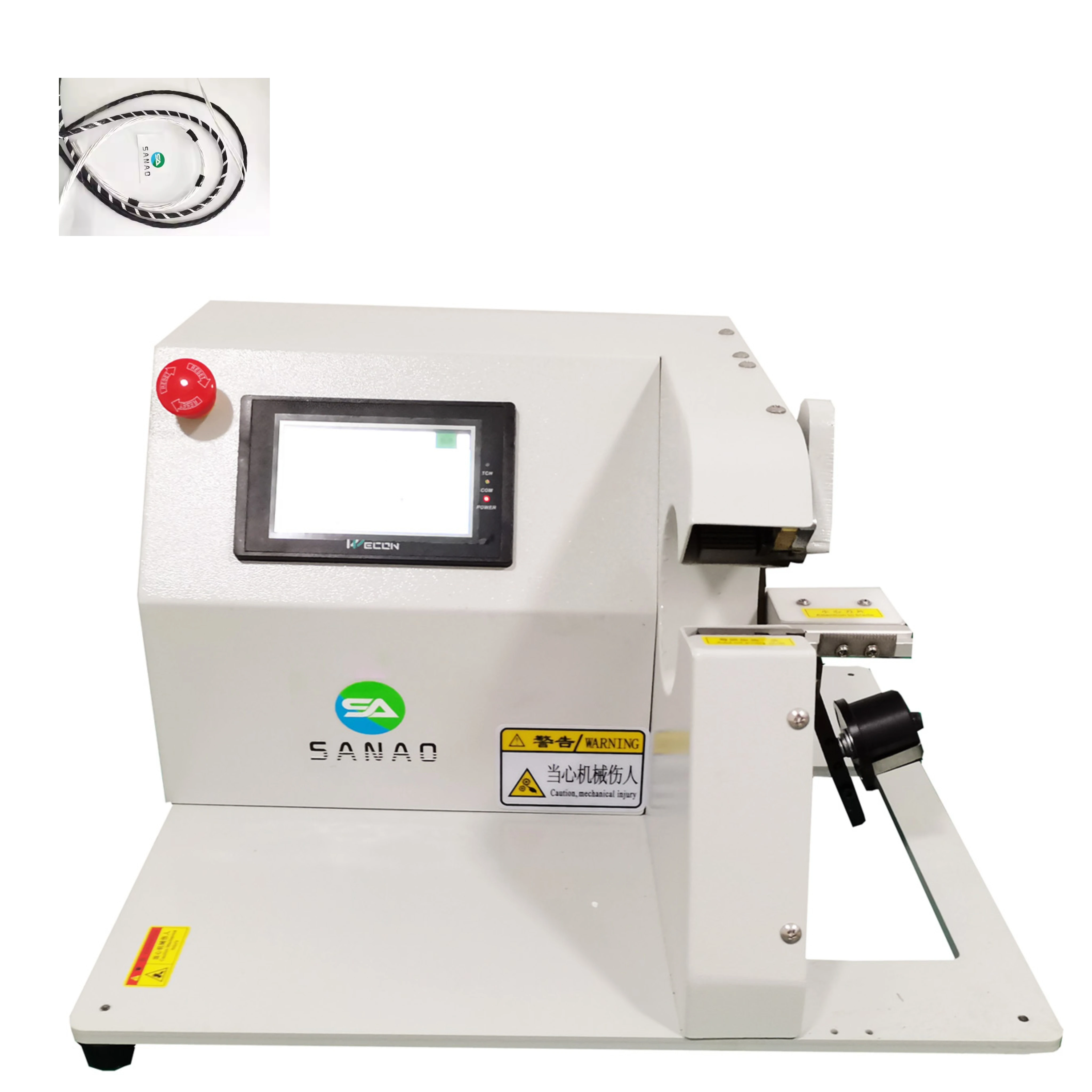 

Handheld Wire Tape Wrapping Machine for Cable Winding Available to Custom Lap and Speed Settings