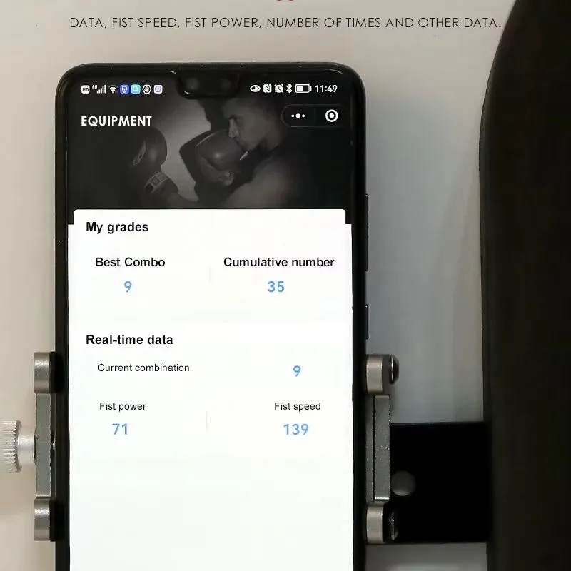 Electronic Boxing Practice Wall Target Boxing Machine Music