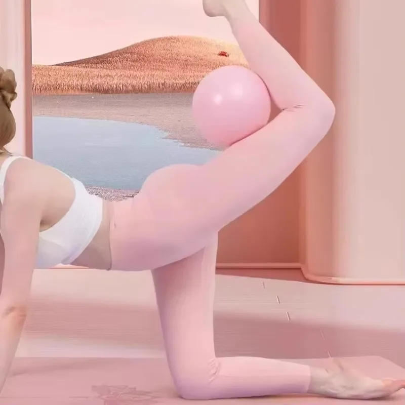 

YTYIN Custom Matte Small Yoga Ball Barre Pilates Weight Balls Yoga Fitness Balance Mini Pilates Ball