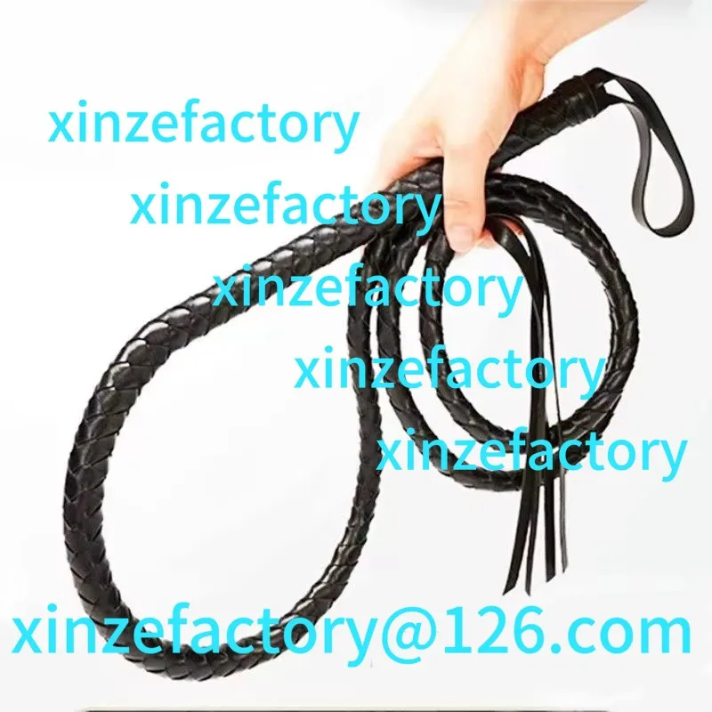 

Customization 190CM PU Leather Horse Whip Riding FBull Whip Or Horse Training Crop Equestrian Batcustomizable