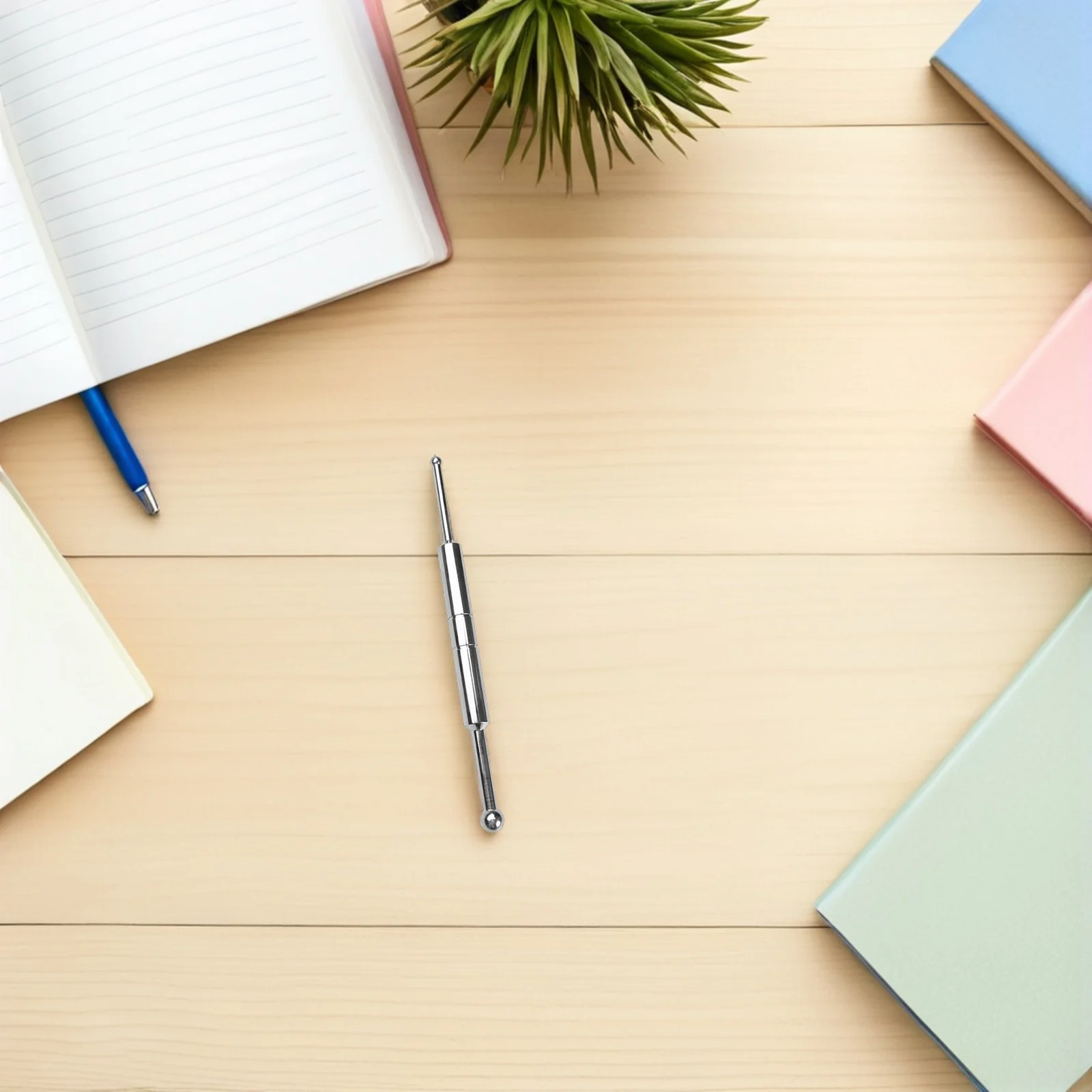 

Massage Point Acupressure Pen Stainless Steel Deep Tissue For Body Facial Relaxation Meridians Therapy Stick