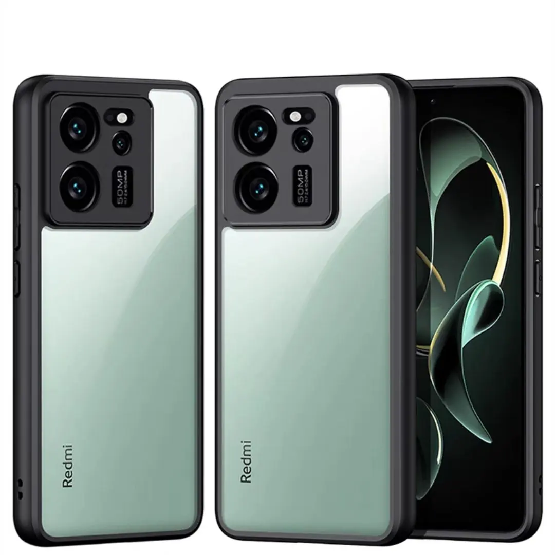 حافظة صلبة شفافة من البولي يوريثان للصدمات ، المصد الخلفي لهاتف شاومي 13T برو ، غطاء فوندا ، شاومي 13T برو #3